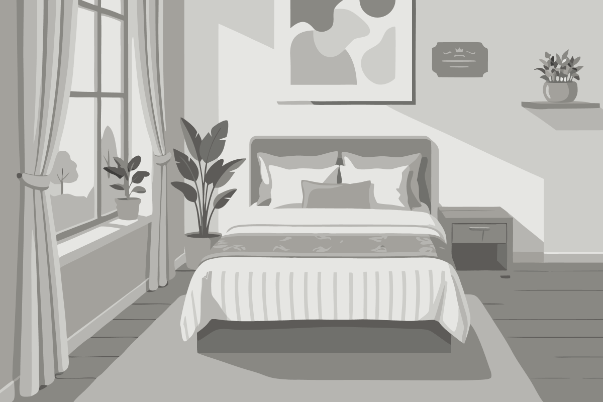 Apartamento con vistas al jardín